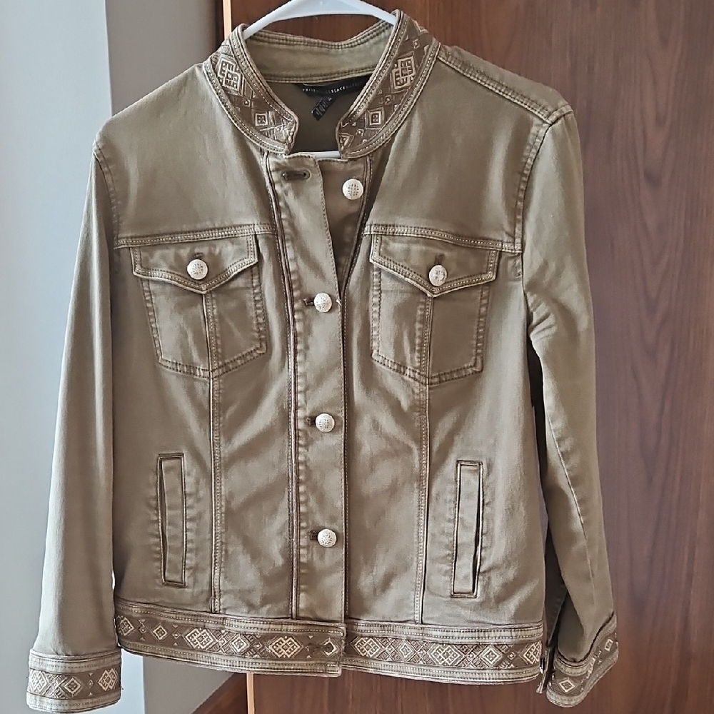 White House Black Market Jacket Size 12